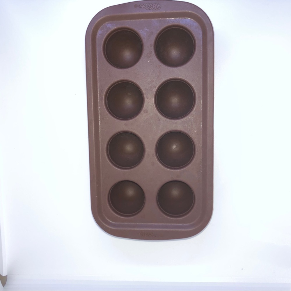 Wilton Brown Silicone‎ Brownie Pops Cake Pan